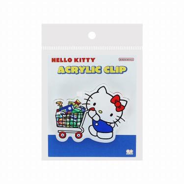 サンリオキャラクターズ アクリルクリップ ハローキティ ホワイト