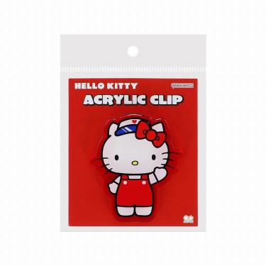 サンリオキャラクターズ アクリルクリップ ハローキティ レッド
