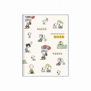 2025年10月始まり手帳 月間 A6 スヌーピー チラシ