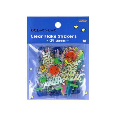 クリアフレークシール わたしのワンピース 星