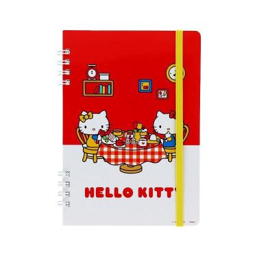 1999年　レア　Hello Kitty いちご柄リングノート セット 1999年 レア Hello Kitty いちご柄リングノート セット