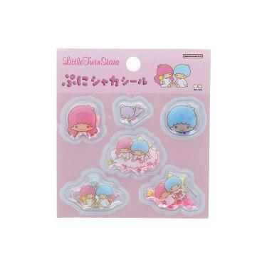 ぷにシャカシール リトルツインスターズ ピンク(ピンク