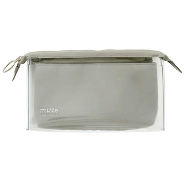 クリアポーチ ミッテ マチタイプ ライトグレー