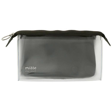 クリアポーチ ミッテ マチタイプ ライトブラック