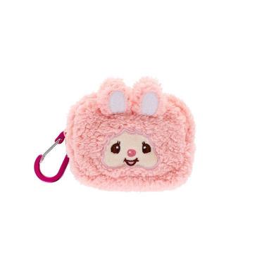 カラビナ付きふわミニポーチ モンチッチ チムたん