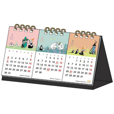 ２０２３年１月始まりカレンダー 卓上 ムーミン メッセージ付き: ステーショナリー | ロフト公式通販サイト | LOFT