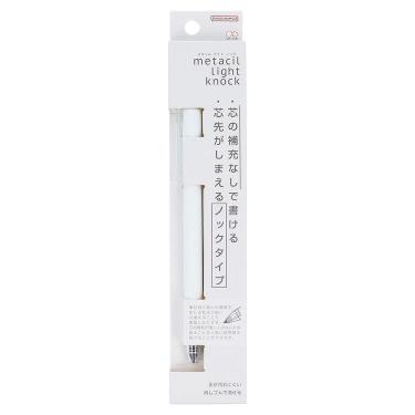 メタルペンシル metacil light knock ホワイト