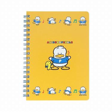Wリングノート B6 レトロ サンリオキャラクターズ あひるのペックル