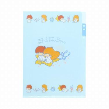 クリアファイル A5 3P レトロ サンリオキャラクターズ リトルツインスターズ