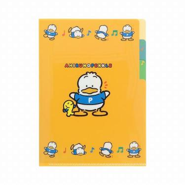 クリアファイル A5 3P レトロ サンリオキャラクターズ あひるのペックル