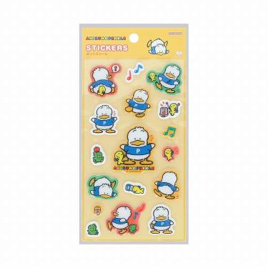 ぷっくりシール レトロ サンリオキャラクターズ あひるのペックル
