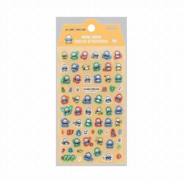ミニミニデコシール レトロ サンリオキャラクターズ あひるのペックル