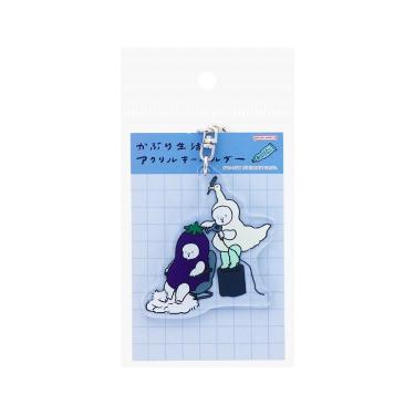 アクリルキーホルダー ナガキパーマ かぶり生活 ナガキ美容院
