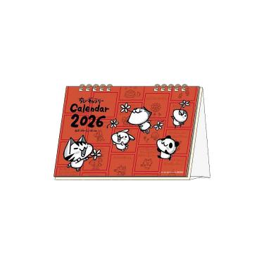 2026年1月始まりカレンダー 卓上 ちびギャラリー