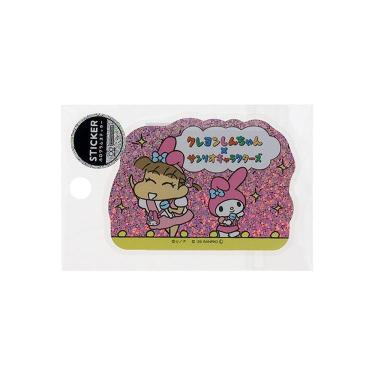 クレヨンしんちゃん×サンリオキャラクターズ ホログラムステッカー カスカベ防衛隊 ネネちゃん×マイメロディ