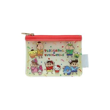 クレヨンしんちゃん×サンリオキャラクターズ ミニポーチ カスカベ防衛隊