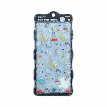 ボンボンドロップシール ちゅるきら ピーナッツ スヌーピー 変装