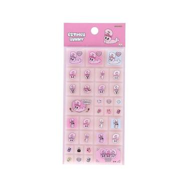 タイルシール エスターバニー ピンク