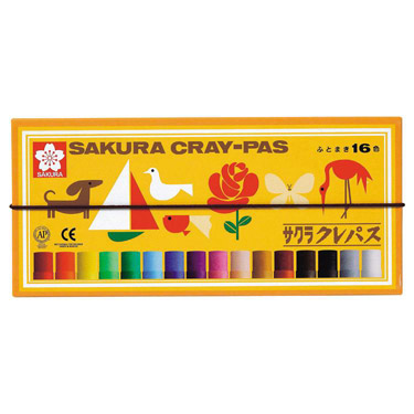 サクラクレパス 太巻き 16色