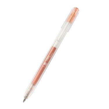 ボールサイン ティアラ ノック式ボールペン 0.8mm ゲルインク サードニックオレンジ