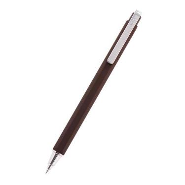 ボールサインiDシングル ボールペン 0.5mm ゲルインク ブラウンブラック