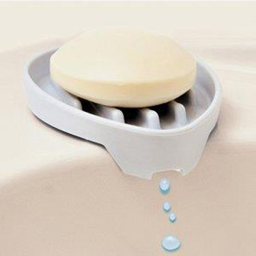 水切り石けん置き ホワイト