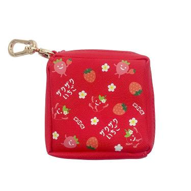 チロルポーチチャーム　ザクザクいちご【ロフト限定】