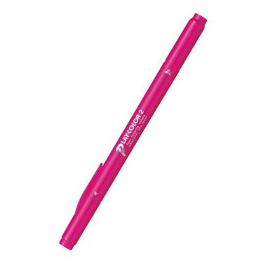 プレイカラー2 ツイン極細/太 水性サインペン 桃色