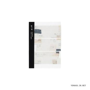 ヨハク×isshoni.ノート ナンバー A6 方眼 ツキトホシ