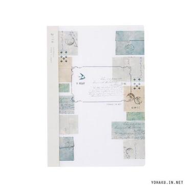 ヨハク×isshoni.ノート ナンバー A5 方眼 ノクターン