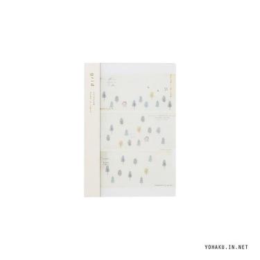 ヨハク×isshoni.ノート ナンバー A6 方眼 ハイキング【ロフト限定】