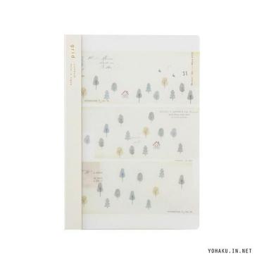 ヨハク×isshoni.ノート ナンバー A5 方眼 ハイキング【ロフト限定】