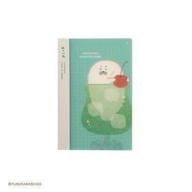 お菓子などうぶつ工房×isshoni. ナンバー A6 方眼 アザラシ