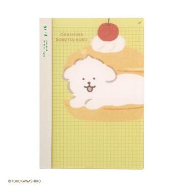 お菓子などうぶつ工房×isshoni. ナンバー A5 方眼 イヌ
