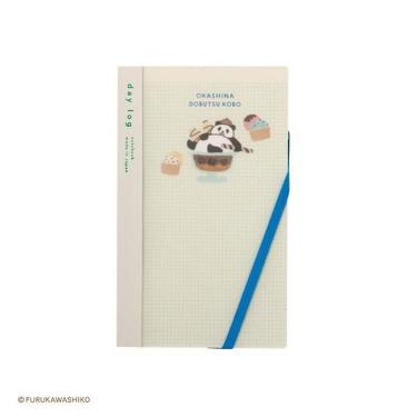 お菓子などうぶつ工房×isshoni. デイログ B6 方眼 パンダ