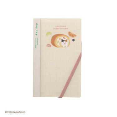 お菓子などうぶつ工房×isshoni. デイログ B6 方眼 ネコ