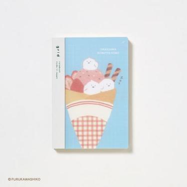 お菓子などうぶつ工房×isshoni. ナンバー A6 方眼 トリ
