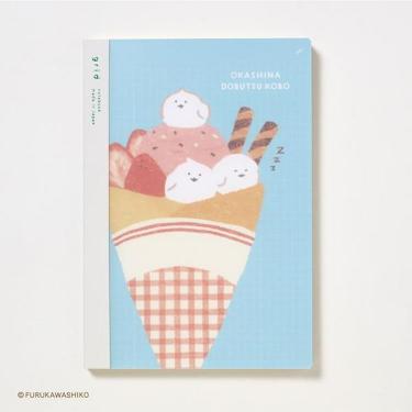 お菓子などうぶつ工房×isshoni. ナンバー A5 方眼 トリ