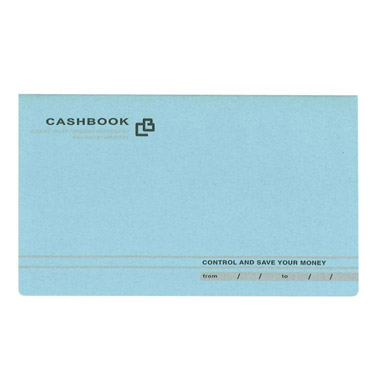 通帳型キャッシュブック ブルー