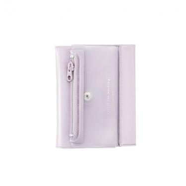 isshoni.カードファイル PVC R ピンク