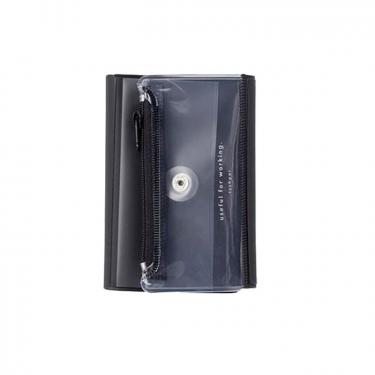 isshoni.カードファイル PVC R ブラック