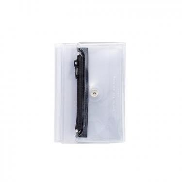 isshoni.カードファイル PVC R クリアブラック