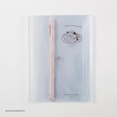 isshoni.ノートカバー A5 お菓子などうぶつ工房 ネコ