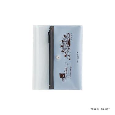 ヨハク×isshoni.ペンケース付ノートカバー A6 ノスタルジー【ロフト限定】