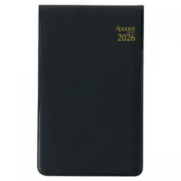 2025年12月始まり手帳 週間レフト アポイント E1006 ブラック