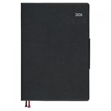 2025年12月始まり手帳 週間レフト B6 アポイント E8447 ブラック