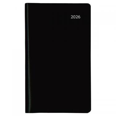 2025年12月始まり手帳 月間 アポイント E8308 ブラック