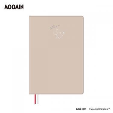 2025年12月始まり手帳 週間バーチカル B6 ムーミン E6216 ムーミン グレー