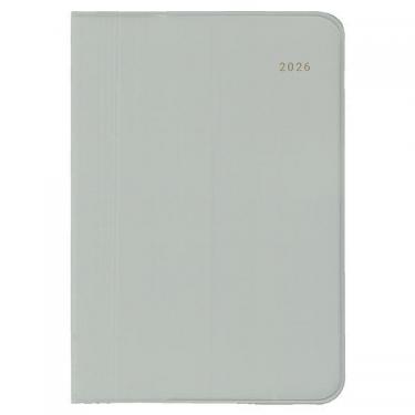 2025年12月始まり手帳 月間 A6 ミル E7753 グレー