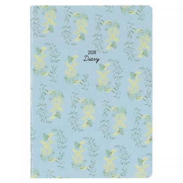 2025年12月始まり手帳 月間 B6 ミル E7757 ブルー